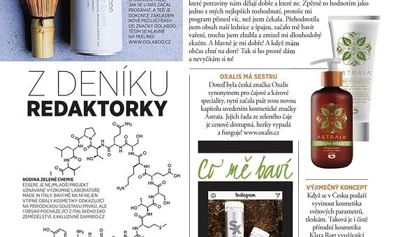 ESSERE v magazínu GLANC