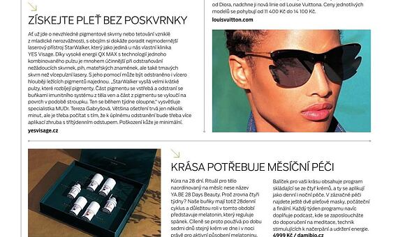 YA.BE v magazínu TOP CLASS