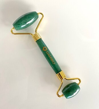 DAMIBIO Face Roller Aventurín zelený v dárkové krabičce