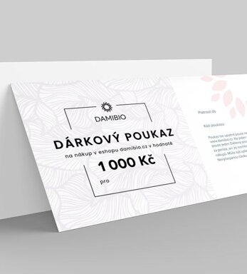 Dárkový poukaz 1 000 Kč