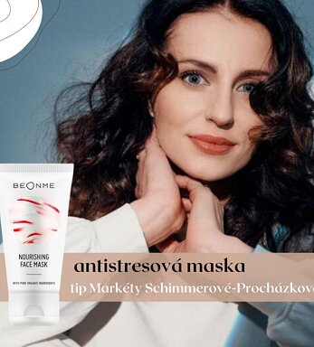 BeOnMe BIO Vyživující pleťová maska 50 ml