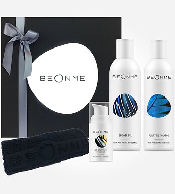 BeOnMe BIO Dárkový set Péče pro muže