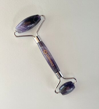 DAMIBIO Face Roller Ametyst v dárkové krabičce