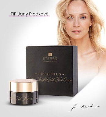 Eterea BIO Pleťový krém na obličej Lift & Light Gold 24 hodin 50ml