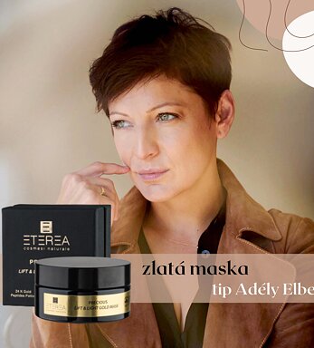 Eterea BIO Maska se zlatem Lift & Light gold mask 100 ml