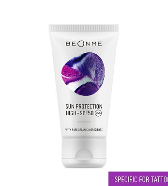 BeOnMe BIO Ochrana před sluncem - vysoká 50SPF 50 ml