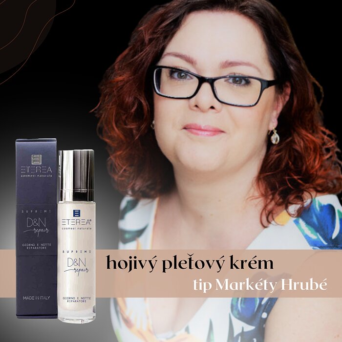 Zákaznice Markéta Hrubá a její oblíbený BIO Pleťový krém D&N Repair Eterea
