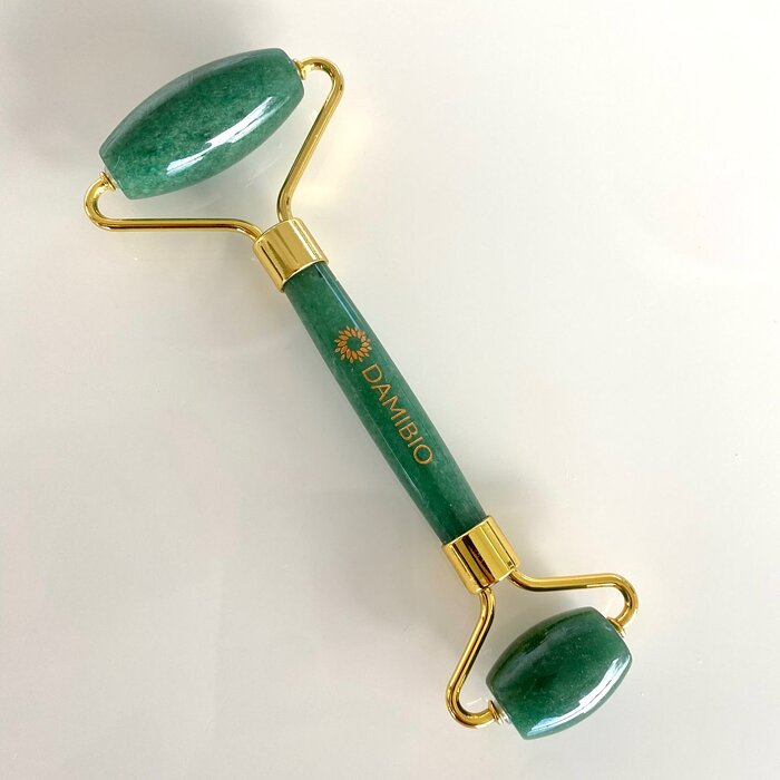 DAMIBIO Face Roller Aventurín zelený