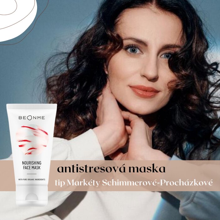 Zpěvačka a herečka Markéta Schimmerová Procházková a její oblíbená pleťová maska BeOnMe
