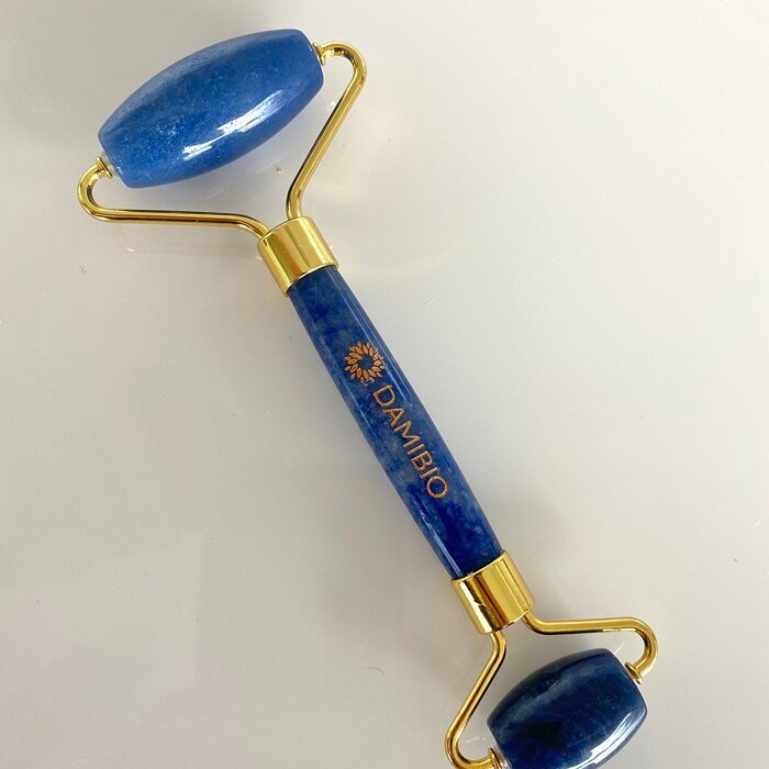 DAMIBIO Face Roller Aventurín modrý