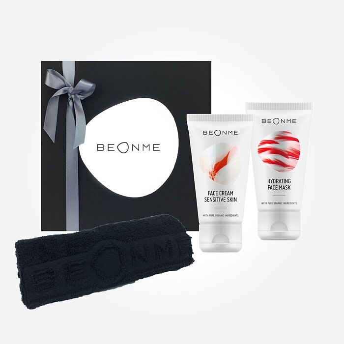 BeOnMe BIO Dárkový set péče o citlivou a dehydratovanou pleť