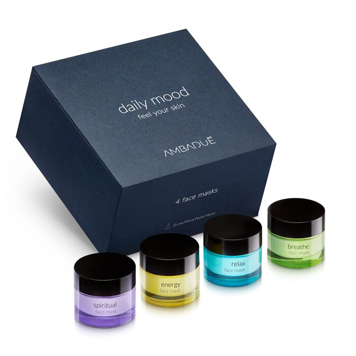 Ambadué BIO Sada 4 pleťových masek Daily Mood
