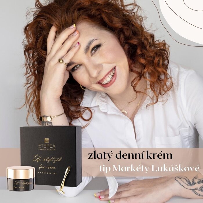 Spisovatelka Markéta Lukášková a její oblíbený pleťový krém Eterea