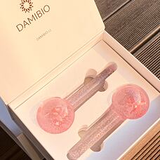 DAMIBIO Ice Globes Růžová luxusní esence v dárkové krabičce