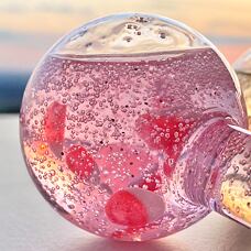 DAMIBIO Ice Globes Růžová luxusní esence detail