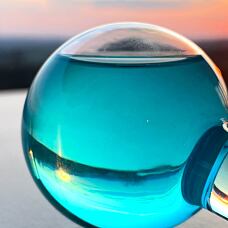 DAMIBIO Ice Globes Mátová květinová voda detail